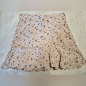 Altar'd state Floral Mini Skirt M
